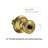 Beaded Knob Spire Lamp Finial