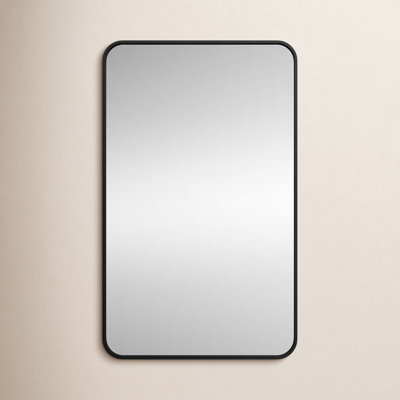 Sabine Metal Rounded Rectangle Wall Mirror