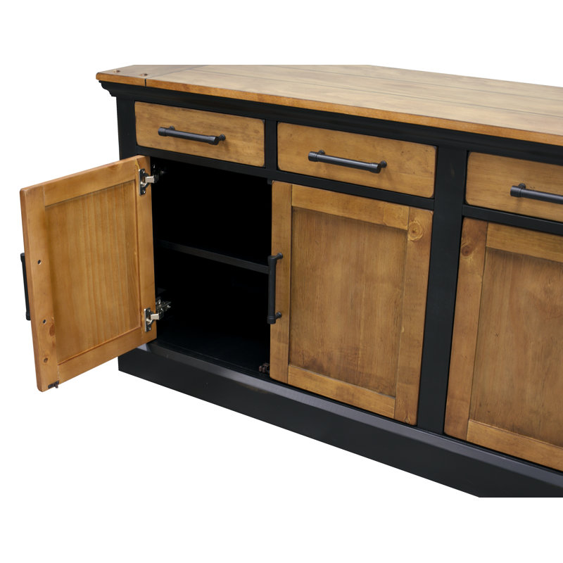 Eveloe 68'' Wide 4 - Drawer Credenza