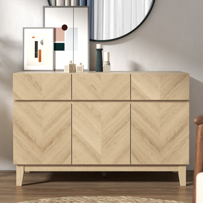 Keitlyn 118.6 Cm Wide 3 Drawer Sideboard