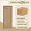 Armoire latérale de salle de bain 12 po, portes à fermeture douce, conception à fixation flottante-453030584