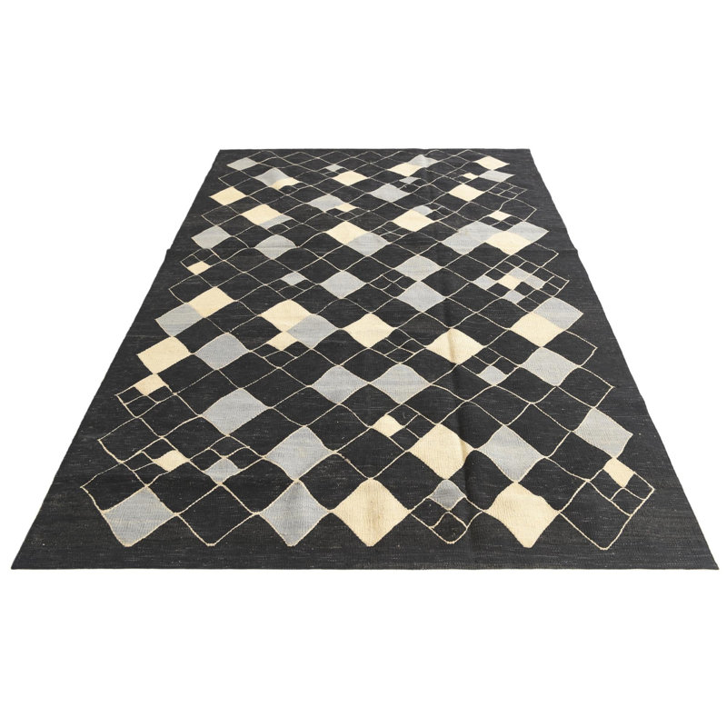 Tapis noir 5 x 8 Pinkerton