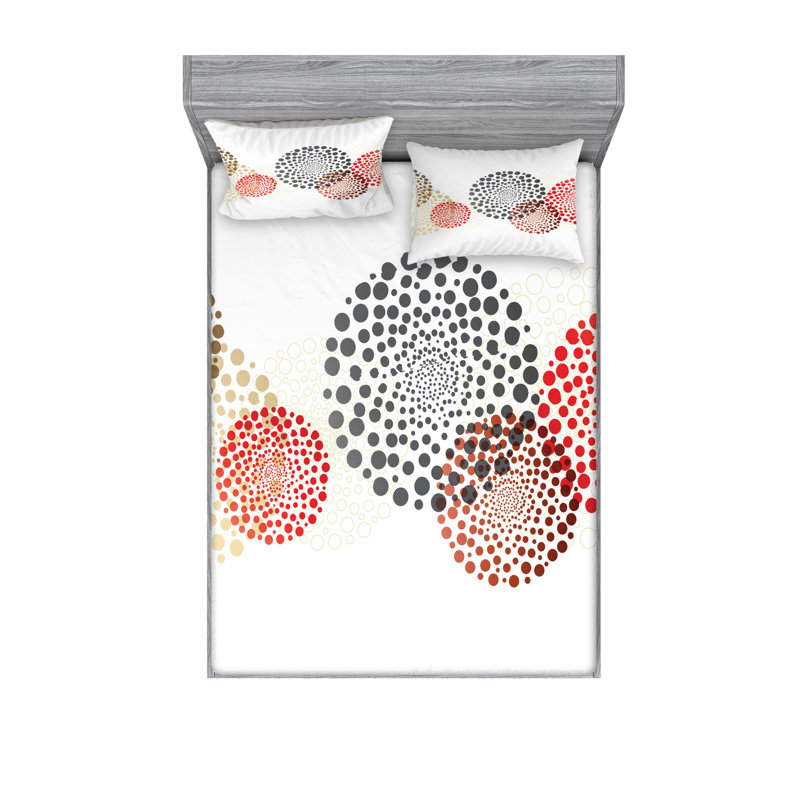 Microfiber Sheet Set, Full Sheet Set with 2 Pillowcases