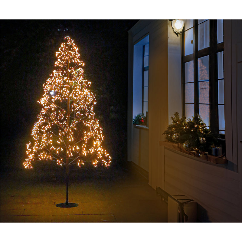 Indoor / Outdoor Pre Lighted Trees & Branches 6ft, 180cm H x 50cm W x 50cm D