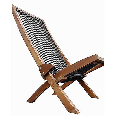 Chaise pliante en bois