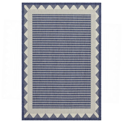 Blue Indoor/Outdoor Area Rug