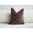 Velvet Brown with Pom Poms