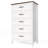 27.6-inch wide five-drawer dressing table/storage cabinet-1876395424