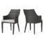 CHAISE - GRIS MP2 (ensemble de 2)