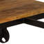 Feller Solid Wood Steel Writing Desk