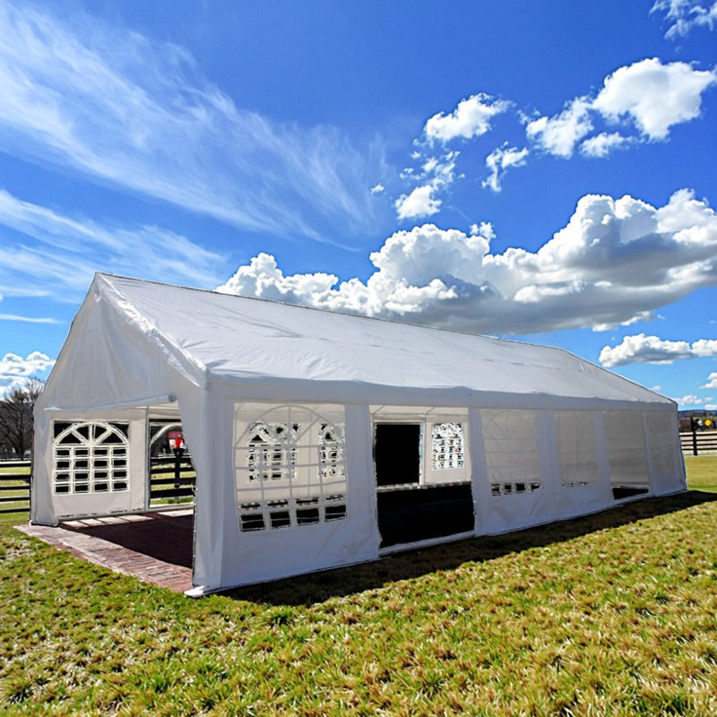 20 x 40 pi tentes de réception robustes, tentes de mariage, abris de soleil pour l'extérieur