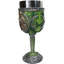 Calice de vin vert Wicca Triple Goddess Maiden Mother Crone Witchcraft