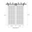 Portes coulissantes de grange coulissantes pour garde-robe | Ego 5000 | Ensemble de quincaillerie Modern Rails | Portes de garde-robe de chambre en bois massif-99700014-99700020