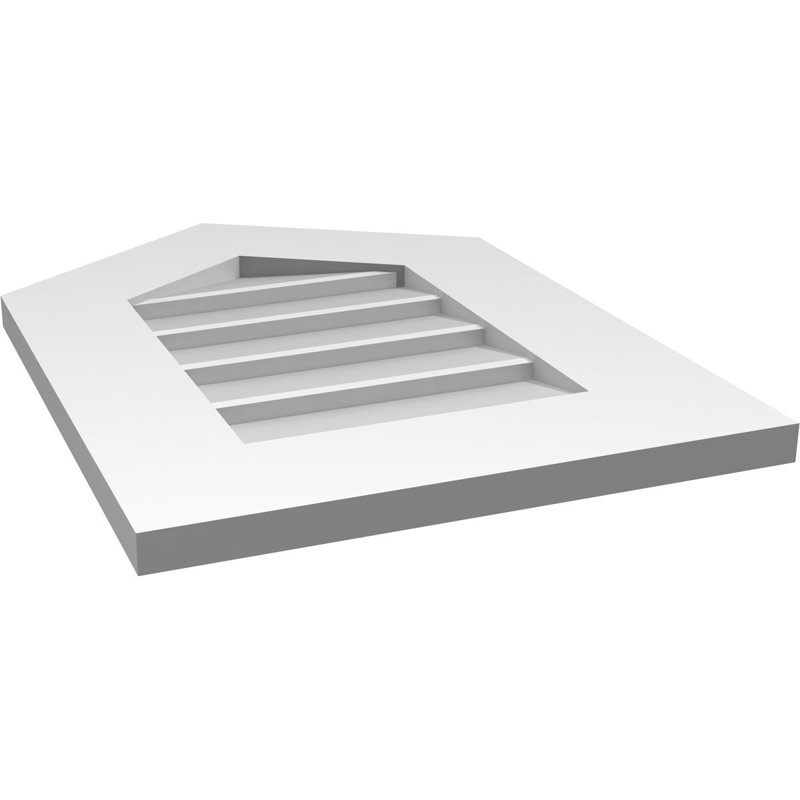 Ventilateur à pignon en uréthane non-fonctionnel Signature, H 22 po x l 16 po x P 1 po