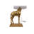 Resin Giraffe Table Lamp with Linen Shade-1702054713