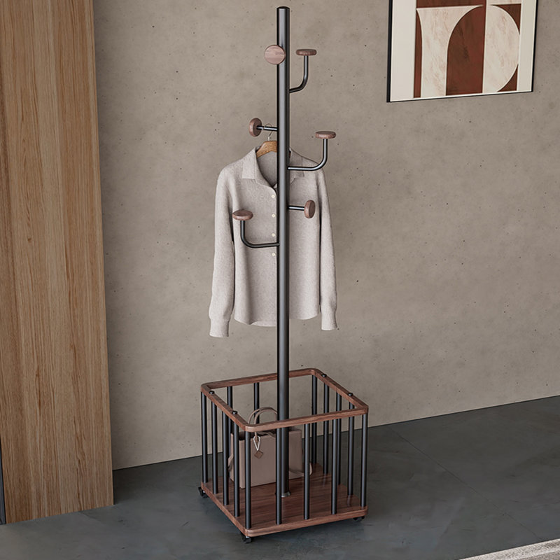 Portemanteau en acier inoxydable 360 roues