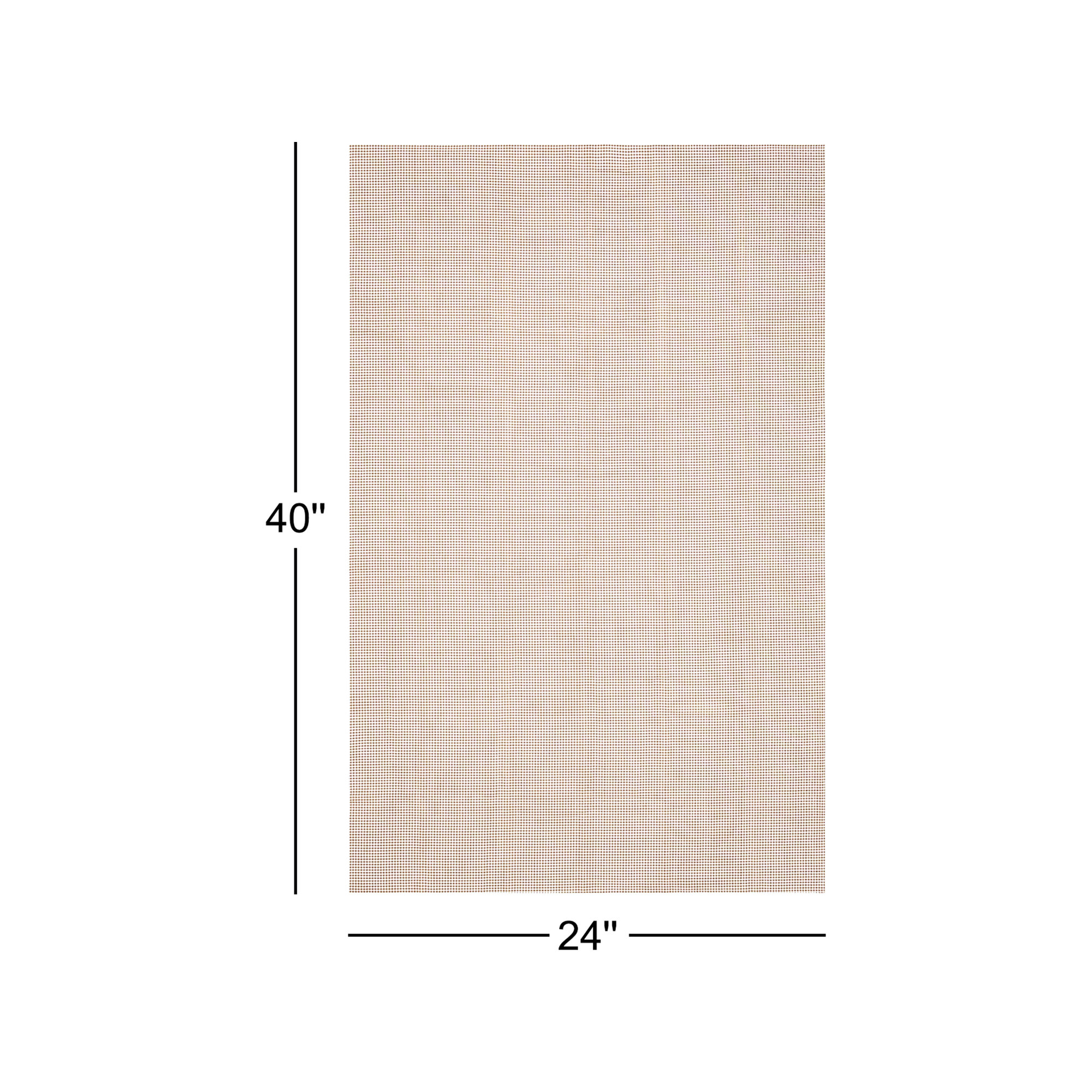 Basics by Wayfair™ All-Weather Non-Slip Rug Pad, Rectangle 2' x 3'4"