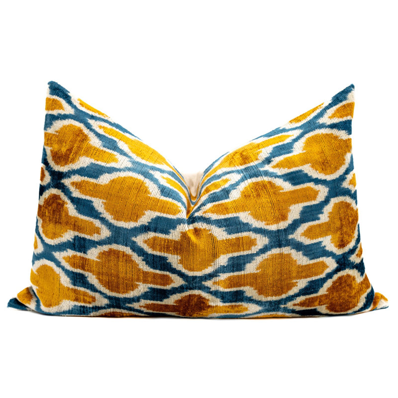 Coussin décoratif en velours
