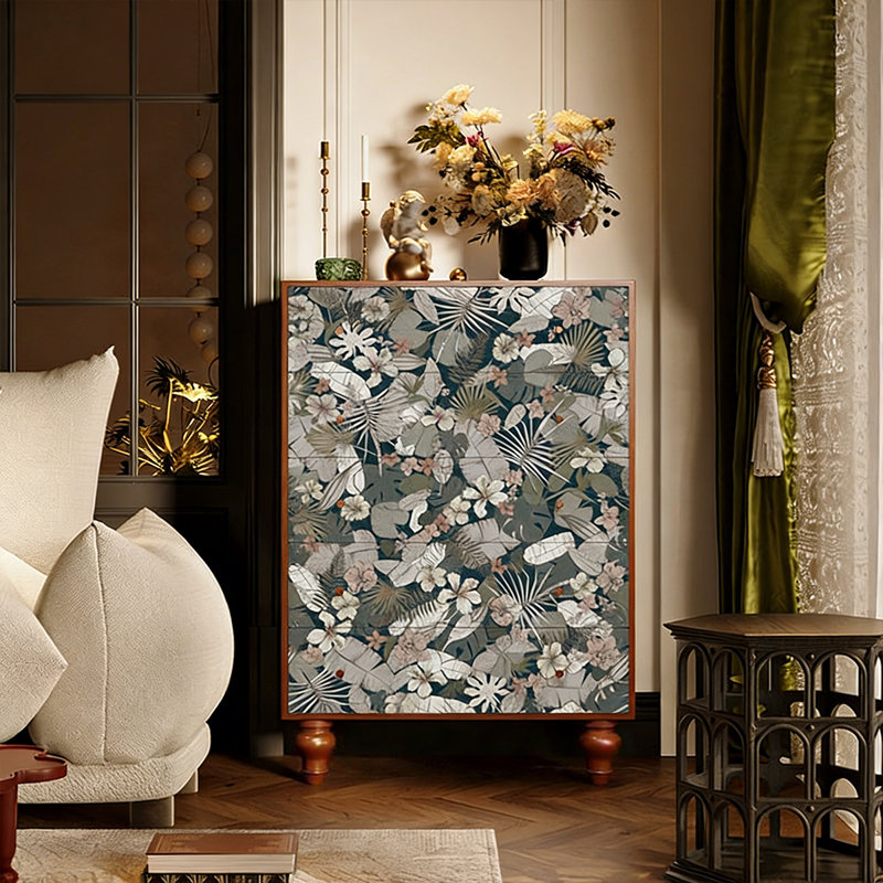 Armoire de salon Artistic, Noyer