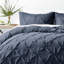 Ensemble de housse de couette texturée Pinch Pleat-263947602-263947603