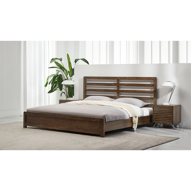 Alleshia 18.75'' W Solid Wood Nightstand
