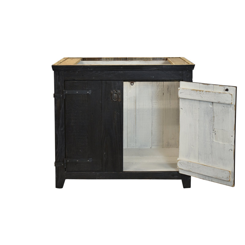 Americana 36" Single Bathroom Vanity Base Only, Anvil