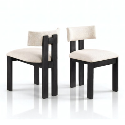 Chaise d'appoint rembourrée Adhafera
