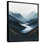 «Graedy Winter Lake Side Valley of Tranquility II», art mural lac