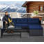 Ensemble de canapé d'extérieur Loveseat-529532311