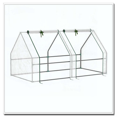 Mini jardin extérieur portatif 6 pi x 3 pi x 3 pi Outsunny
