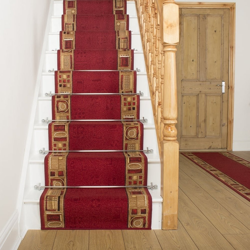Stair Runner Almendarez Indoor Area Rug, Runner 690cm x 100cm