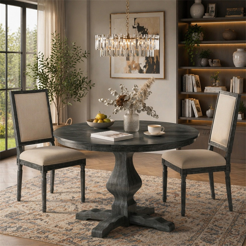Table à manger ronde