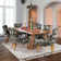 Chaise d'appoint rembourrée Tuxedo