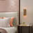 Baragrey Alicea Iron Metal Flush Mounted Sconce