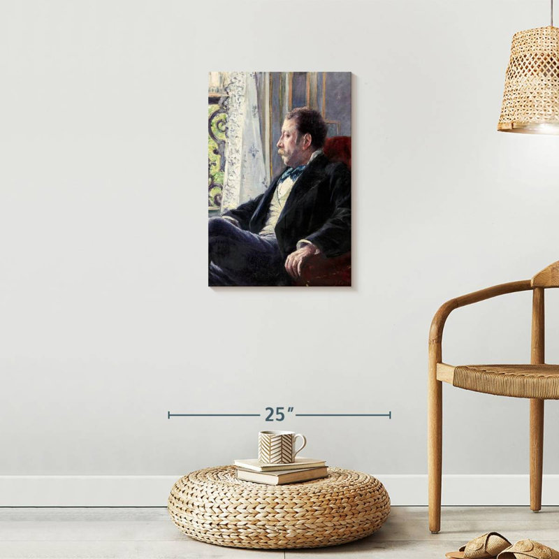 Portrait d'un homme 1880, H 24 po x l 16 po