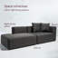 Oscar Upholstered Chaise Lounge-1726357246