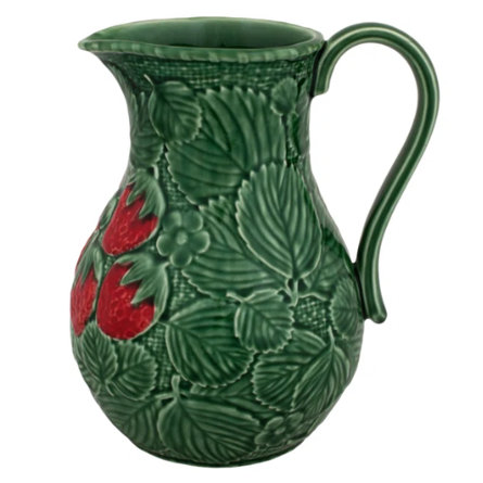 Bordallo Pinheiro
Strawberries Earthenware Beverage Dispenser