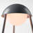 HELMET Rechargeable Cordless LED Table Lamp, 3-Levels Brightness Touch Sensor Control, Iron-1826477628