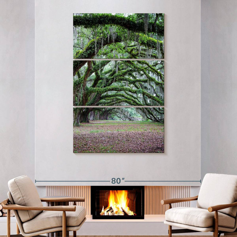 Harnek Oak Tree Arches, 74" H x 48" W