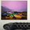 " Boats Under Twilight Sky "