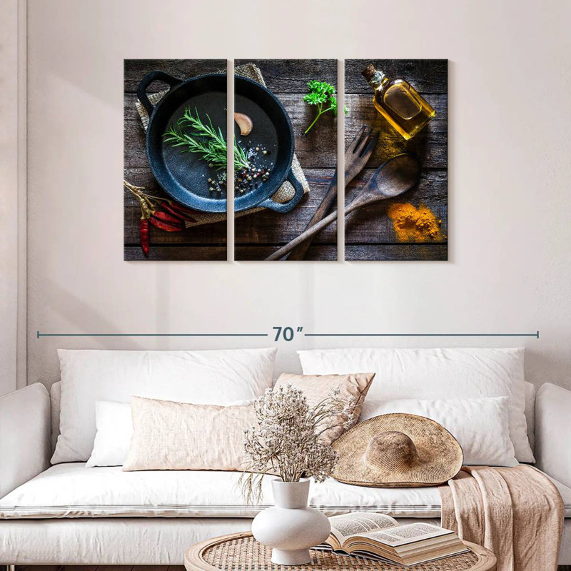 Yarlin Cooking With Spices, 28" H x 45" W