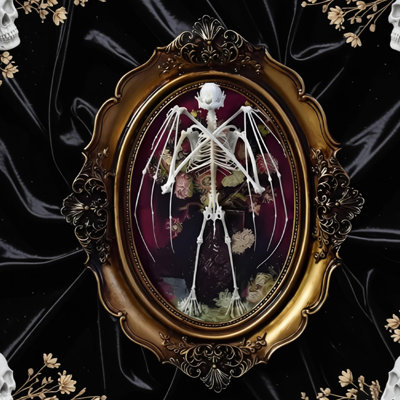 Gothic Frame Bat Skeleton Teaching Specimen