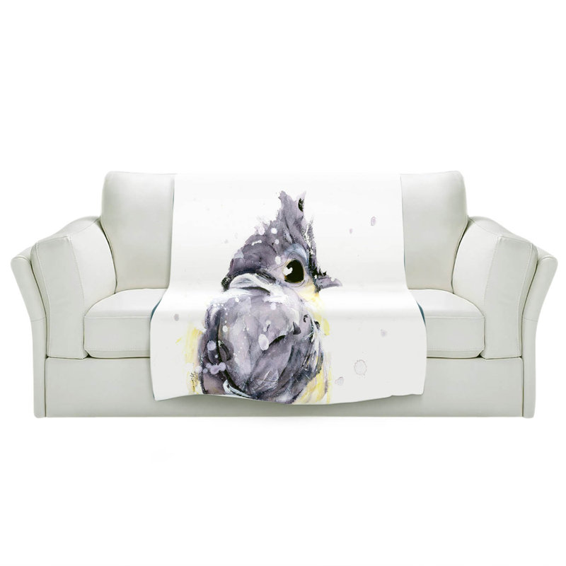 Hand Woven Throw Blanket, 51" x 60"