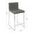 Elston Upholstered Counter Stool with Metal Frame-726716017