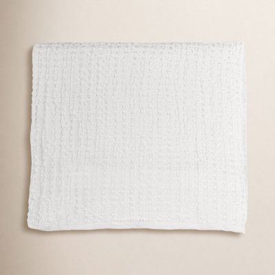 Jameson Waffle-Weave Cotton Blend Quilt