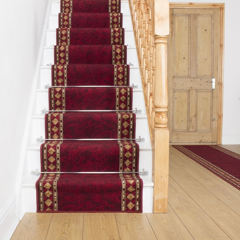 Stair Runner Allenstown Indoor Area Rug, Runner 600cm x 80cm