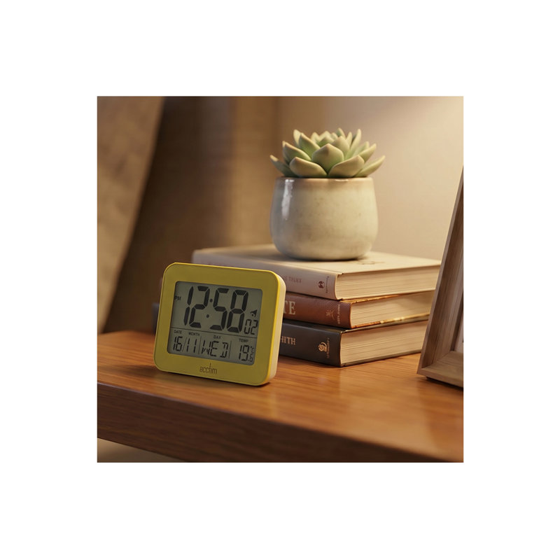 Acctim Otto Superbrite® Digital Bedside Alarm Clock, Heathland