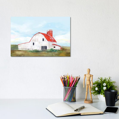 Red Barn II by Isabelle Z - Print on Canvas