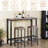 Chardannay 2 - Person Four Leg Base Dining Set-365257799