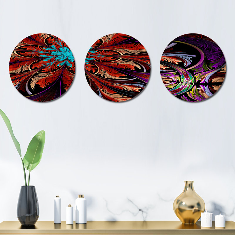 Ensemble de 3 décorations murales